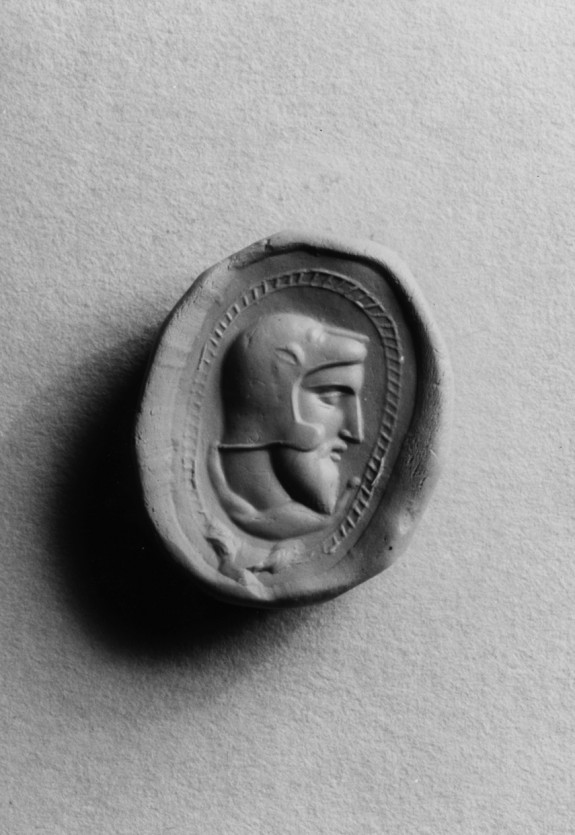 Intaglio with the Head of Herakles