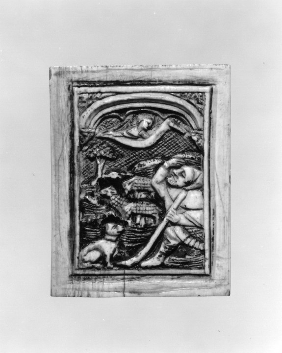 Plaque with the Annunciation to the Shepherds