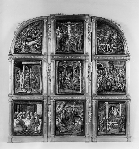 Triptych With Scenes Of The Passion Of Christ | 44.364 | The Walters ...