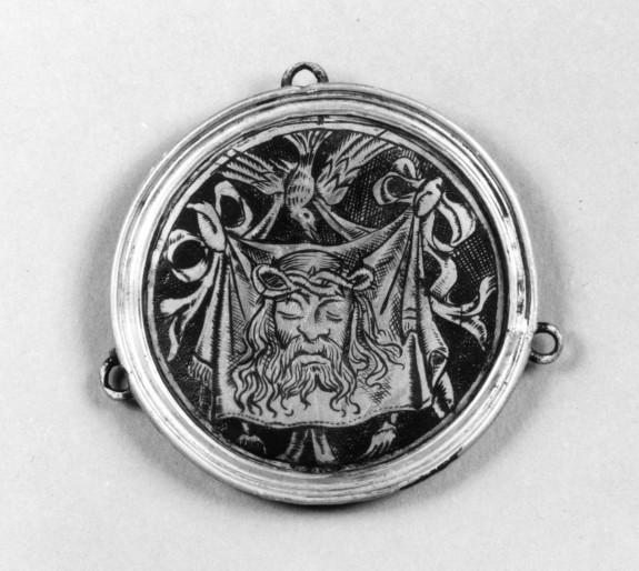 Hat Badge with Veronica's Veil