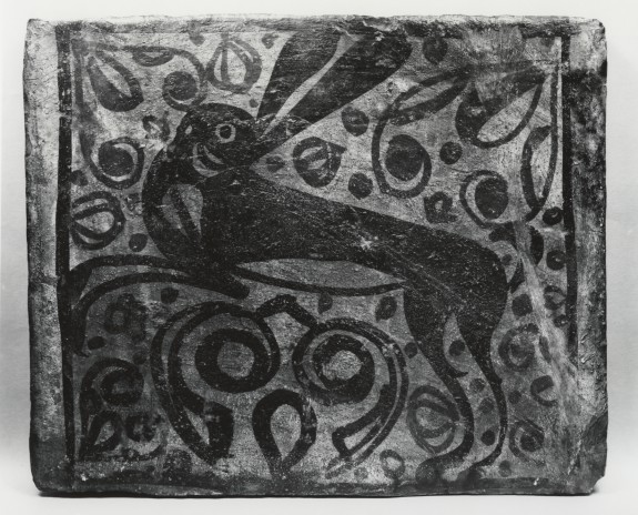 Ceiling Tile (socarrat) with a Hare