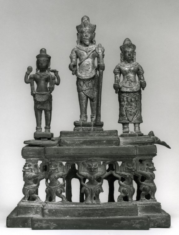 Pedestal with Deities