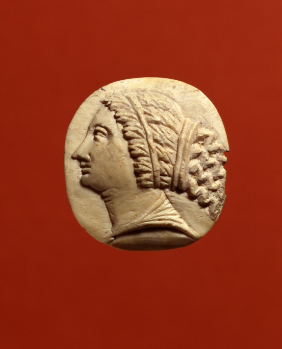 Medallion with a Woman's Head in Profile