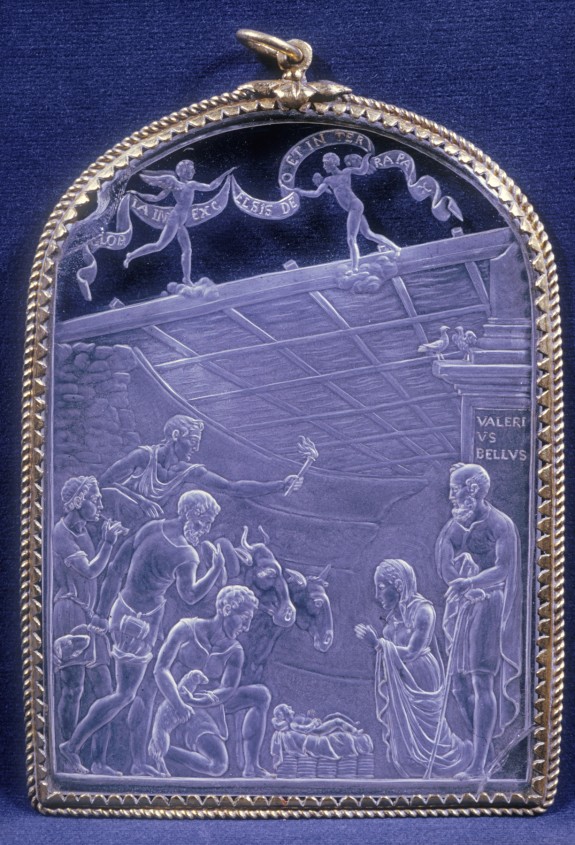 Plaque with the Adoration of the Shepherds