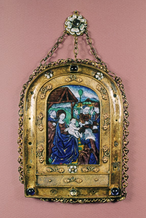 Devotional Plaquette with the Adoration of the Magi