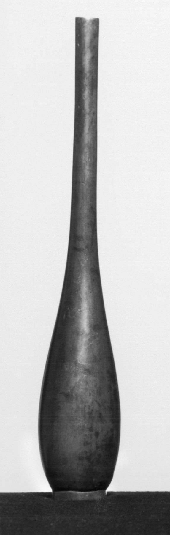 Oviform Bottle with a Long Neck