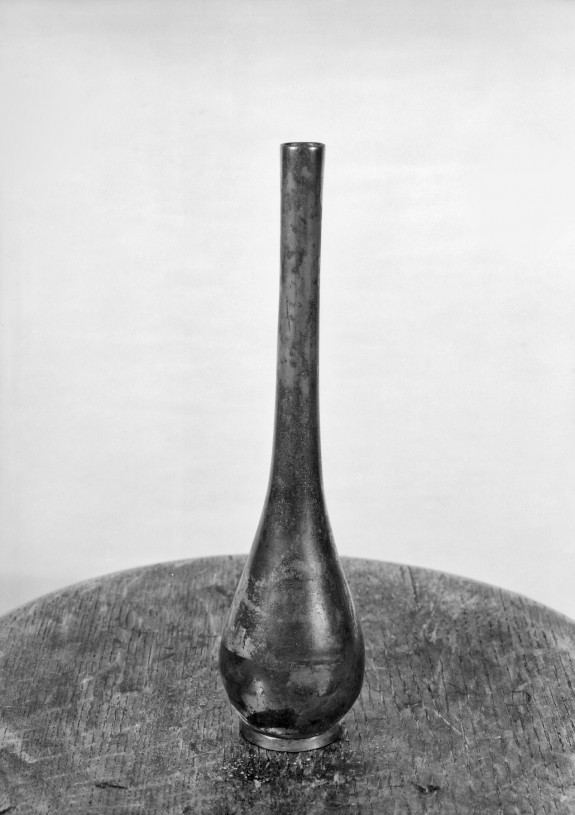 Pear Shaped Bottle with a Long Neck