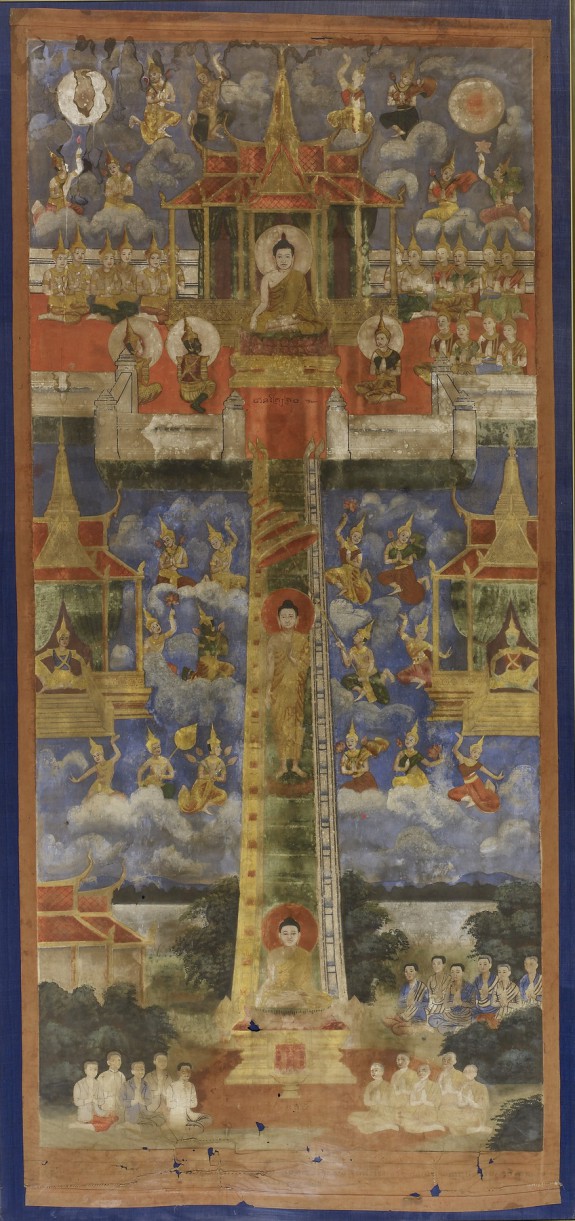 Buddha Descending from the Tavatimsa Heaven