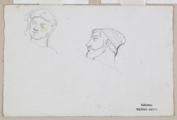 Two Sketches of Heads