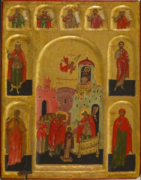 Presentation of the Virgin in the Temple and the Virgin of the Burning Bush