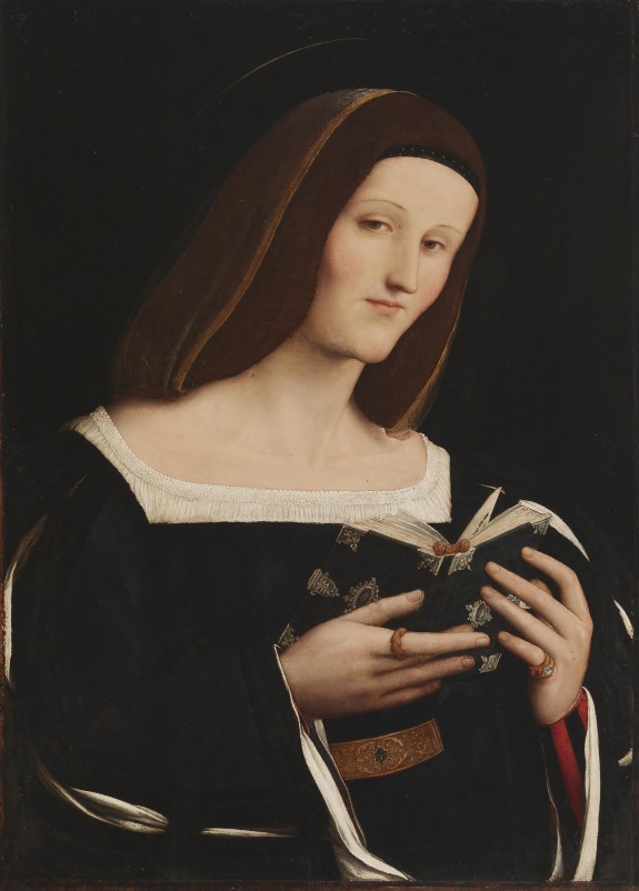 Portrait of a Young Woman as a Saint