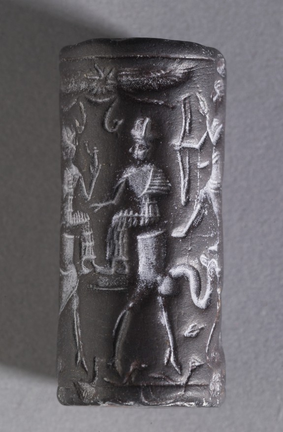 Cylinder Seal with a Two-Humped Camel Carrying a Divine Couple