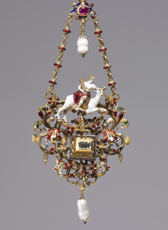Pendant with a Personification of Fortitude