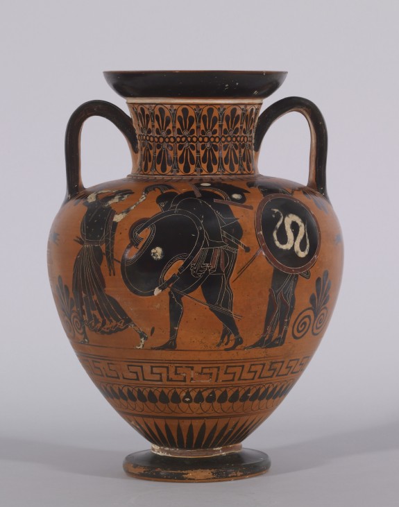 Amphora with Ajax Carrying the Dead Achilles · The Walters Art Museum ...