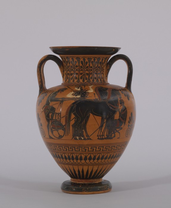 Amphora with Departure Scene 48.224 The Walters Art Museum