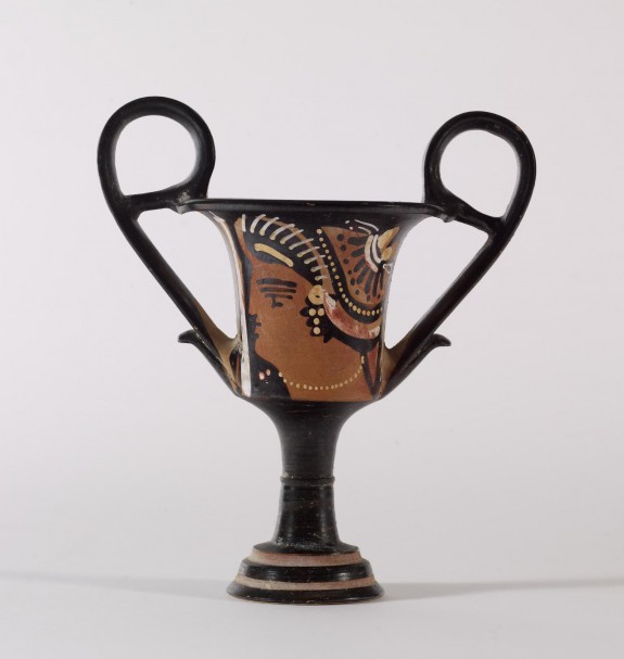 Kantharos (Drinking Vessel) with Female Head