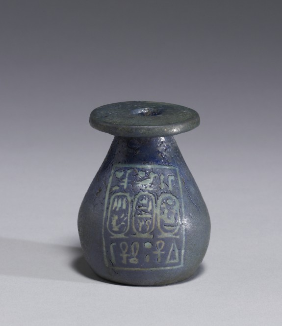 Vase with Names of Amenhotep III and Queen Tiye