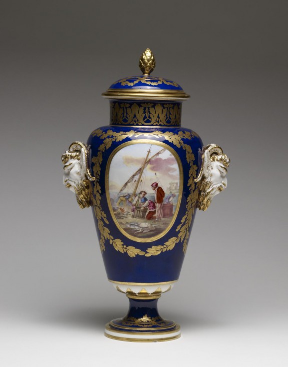 One of a Pair of Vases (Vase à bandes)