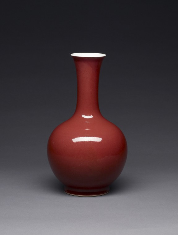 Bottle-Shaped Vase with Flaring Mouth