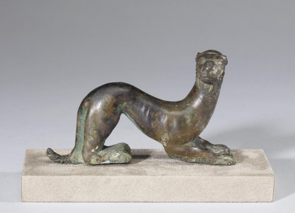 Handle in the Form of a Panther