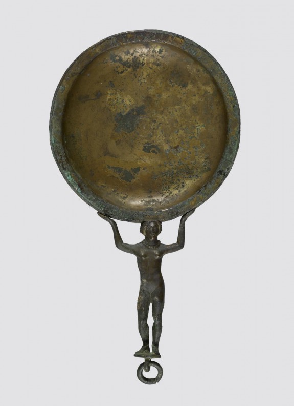 Patera with Figural Handle