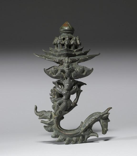 Palanquin Hook with Horse and Elephant