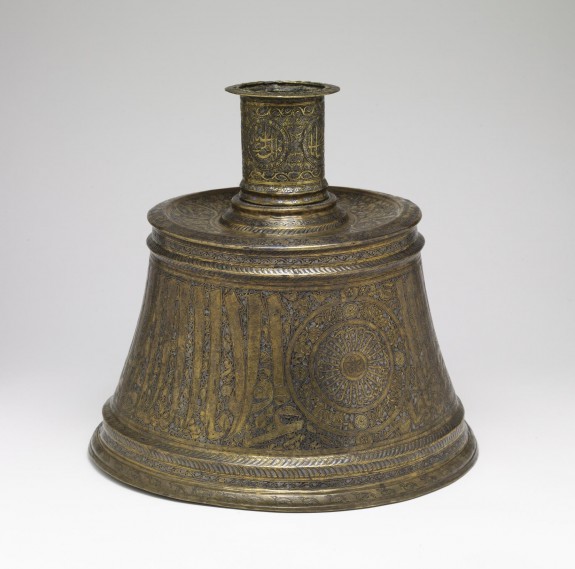 Drum-Shaped Candlestick | 54.458 | The Walters Art Museum