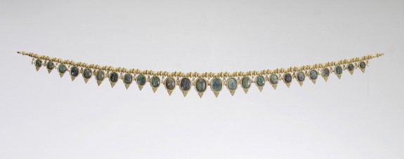 Archaeological-Style Necklace with Intaglios