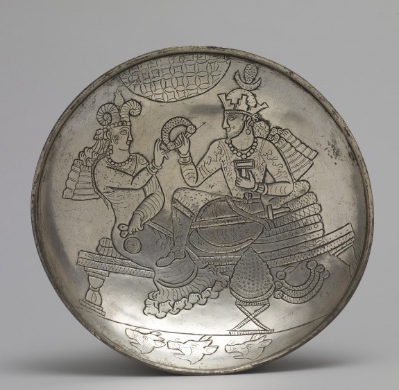 Plate with a King and Queen