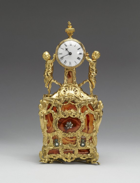 Cabinet Clock with Musical Movement