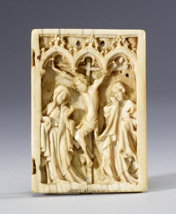 Diptych Leaf with the Crucifixion | 71.183 | The Walters Art Museum