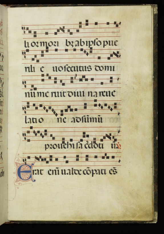 Leaf from Antiphonary | W.153.31R | The Walters Art Museum