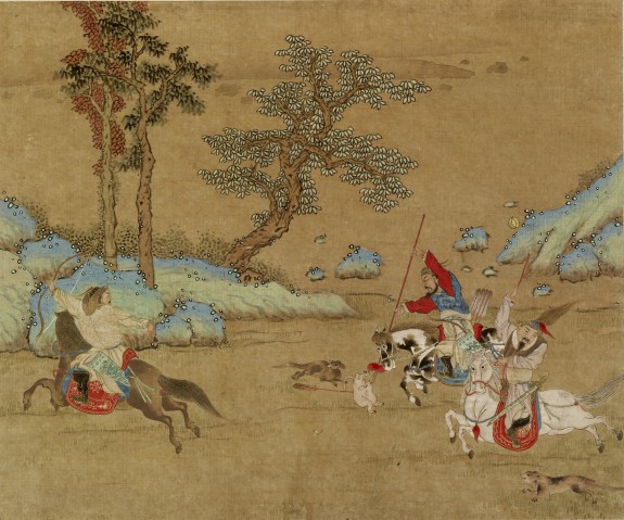 Landscape with Two Horsemen in Pursuit of a Third