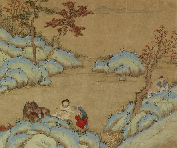 Landscape with Three Men and Two Horses