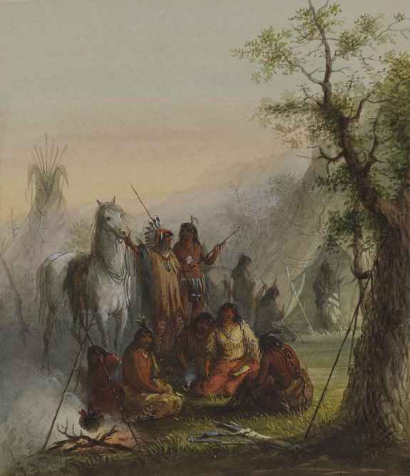 Encampment of Indians