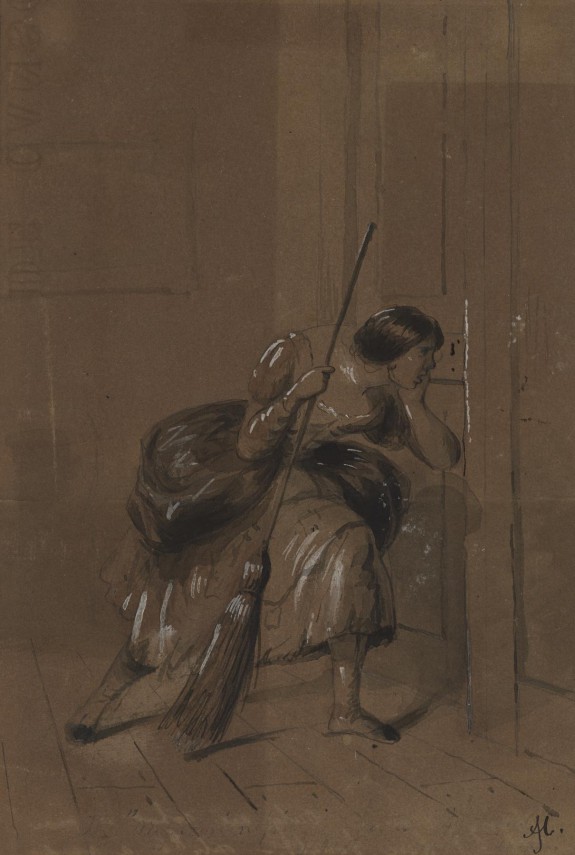 The Marchioness (Ilustration from Dickens' 