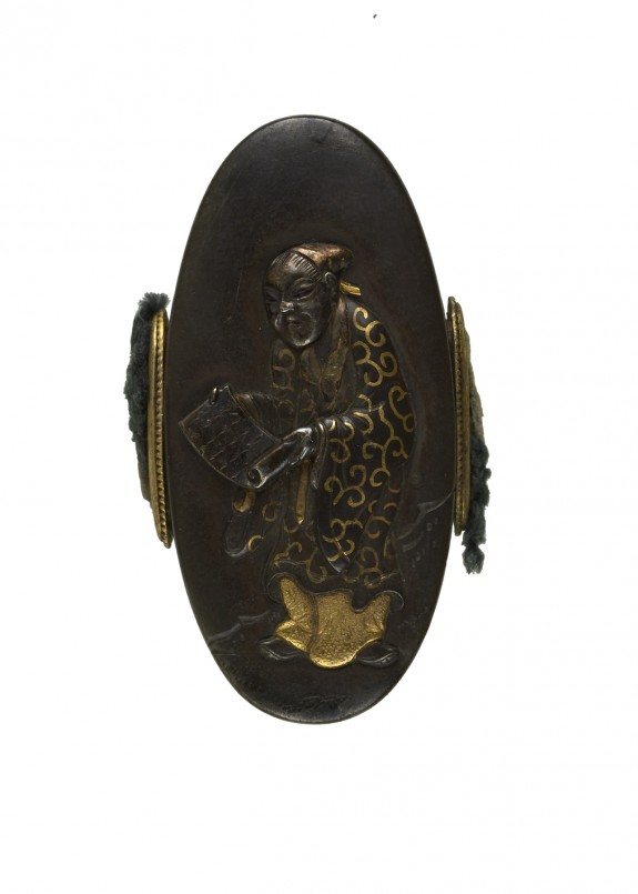 Kashira with a Chinese Scholar