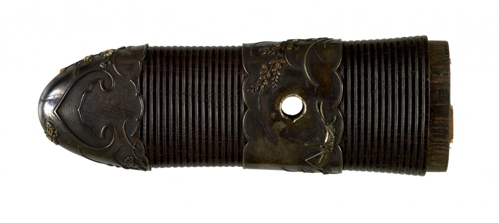 Tsuka with Autumn Flowers