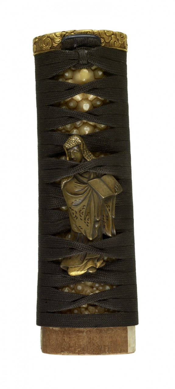Tsuka with Clouds and Chinese Immortals