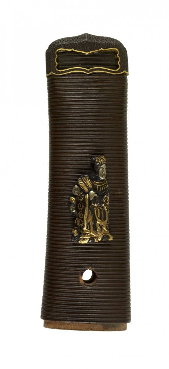 Tsuka with Chinese Figures