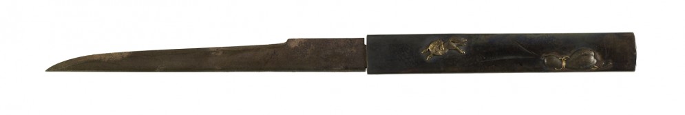 Kozuka with Mule Emerging from Gourd