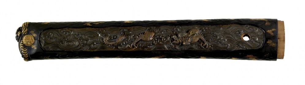 Tsuka with Dragons and Tigers