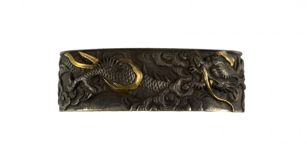 Fuchi with Dragon in Clouds