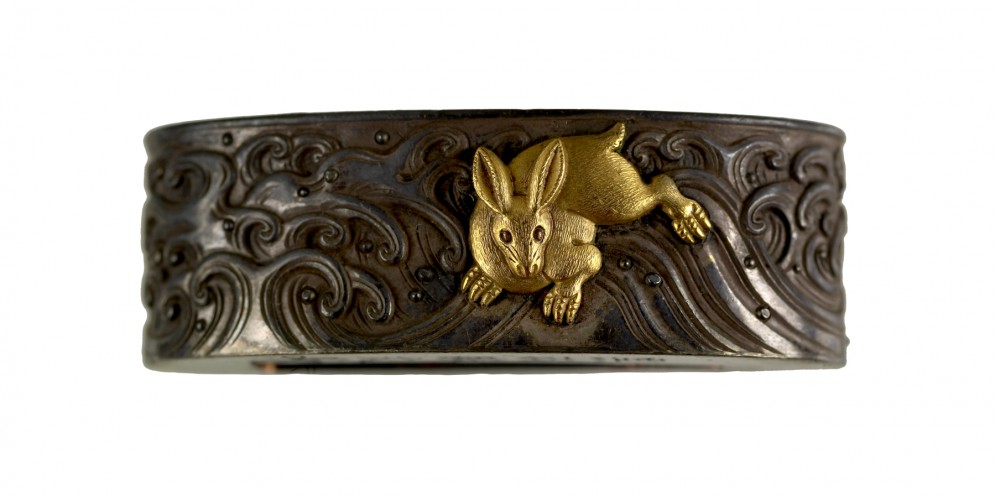 Fuchi with Rabbits and Waves
