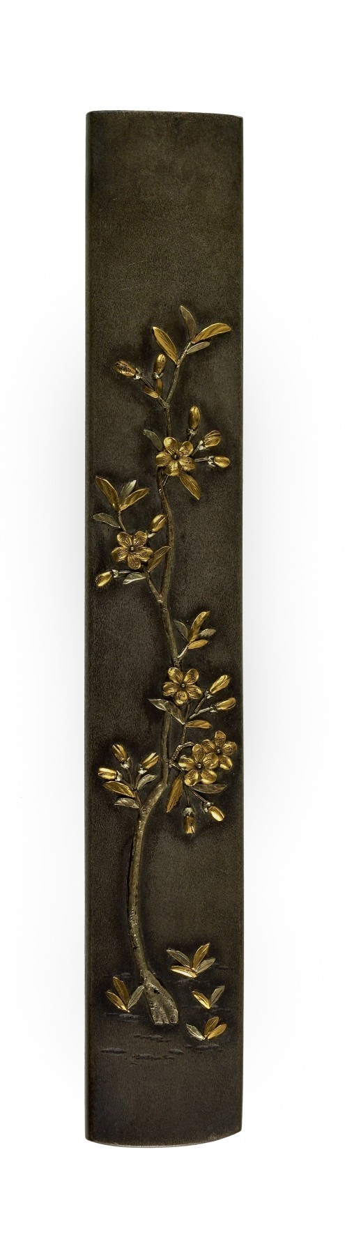 Kozuka with a Young Cherry Tree in Bloom