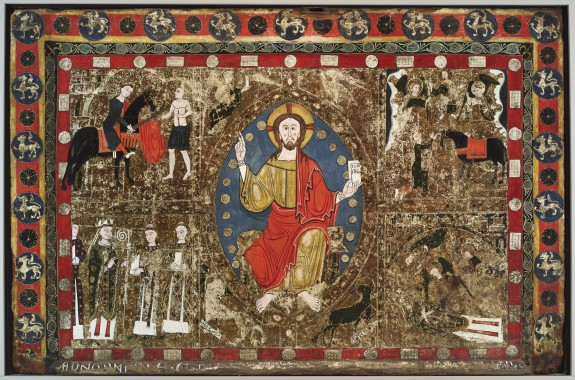 Altar Frontal with Christ in Majesty and the Life of Saint Martin