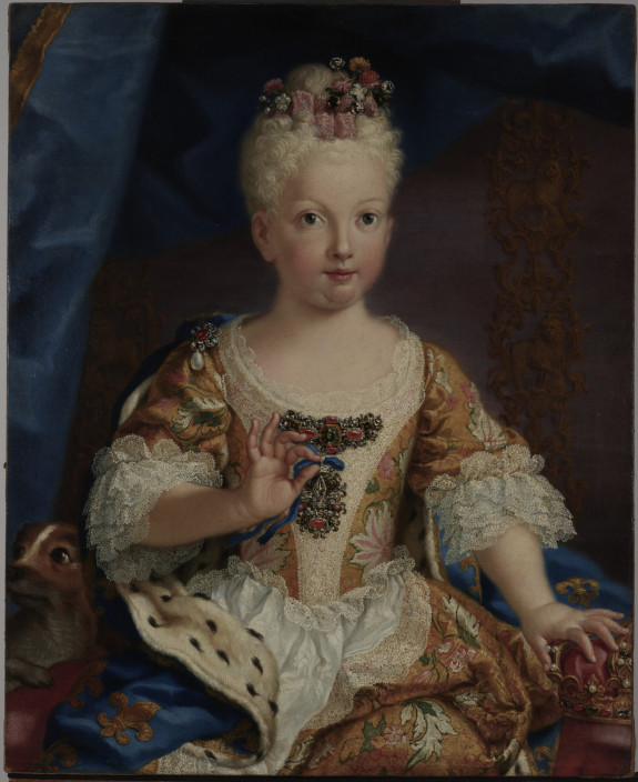 Portrait of the Infanta Maria Ana Victoria de Borbón