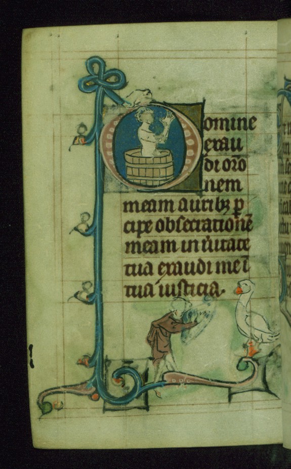 Leaf From Book Of Hours Prime The Virgin Initial D Leaf From Book Of Hours Prime The Virgin Initial D With