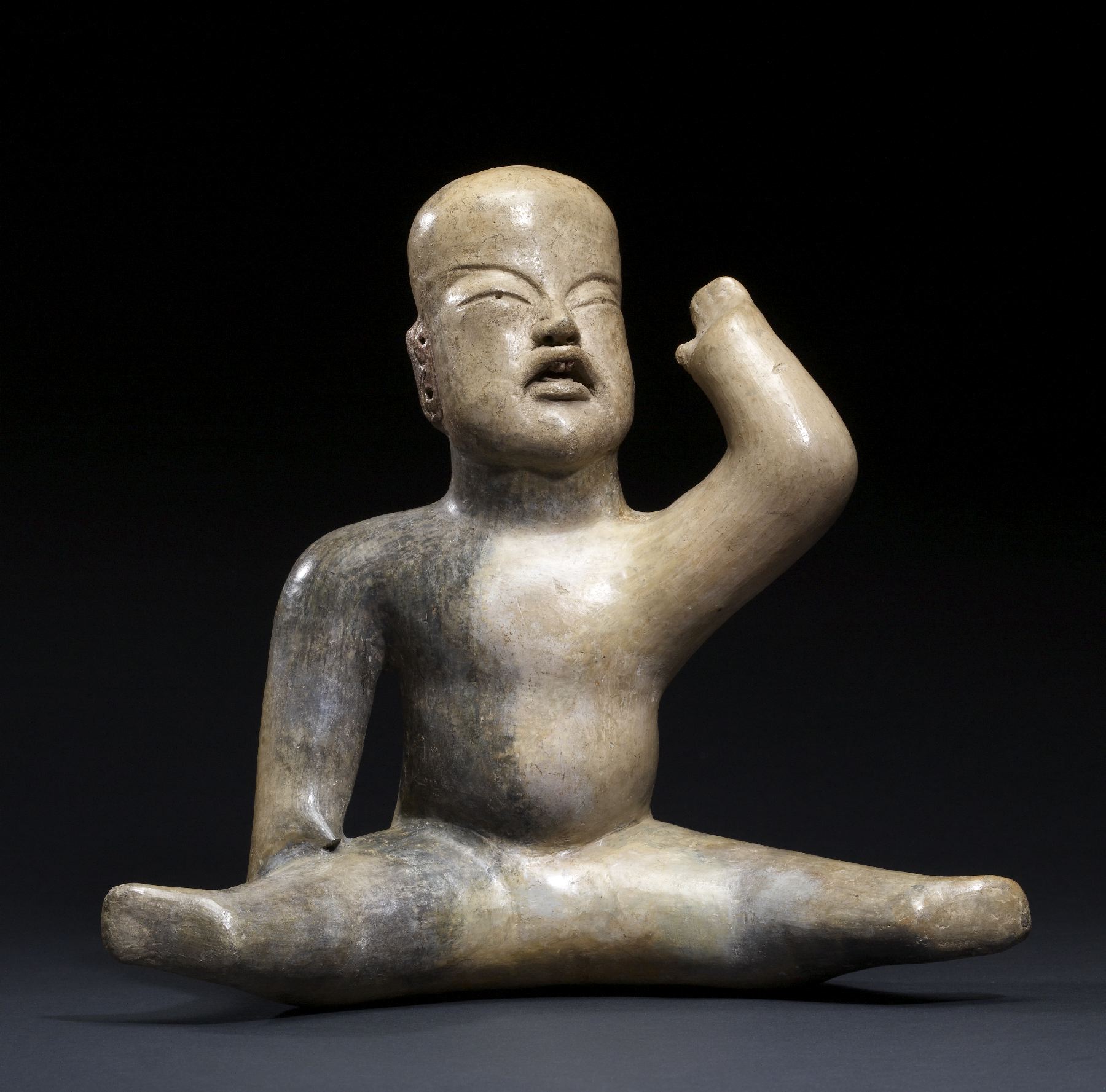 [OS] Infantile Figure. Central Highlands, Mexico. Olmec. 1200 to 900 BC ...