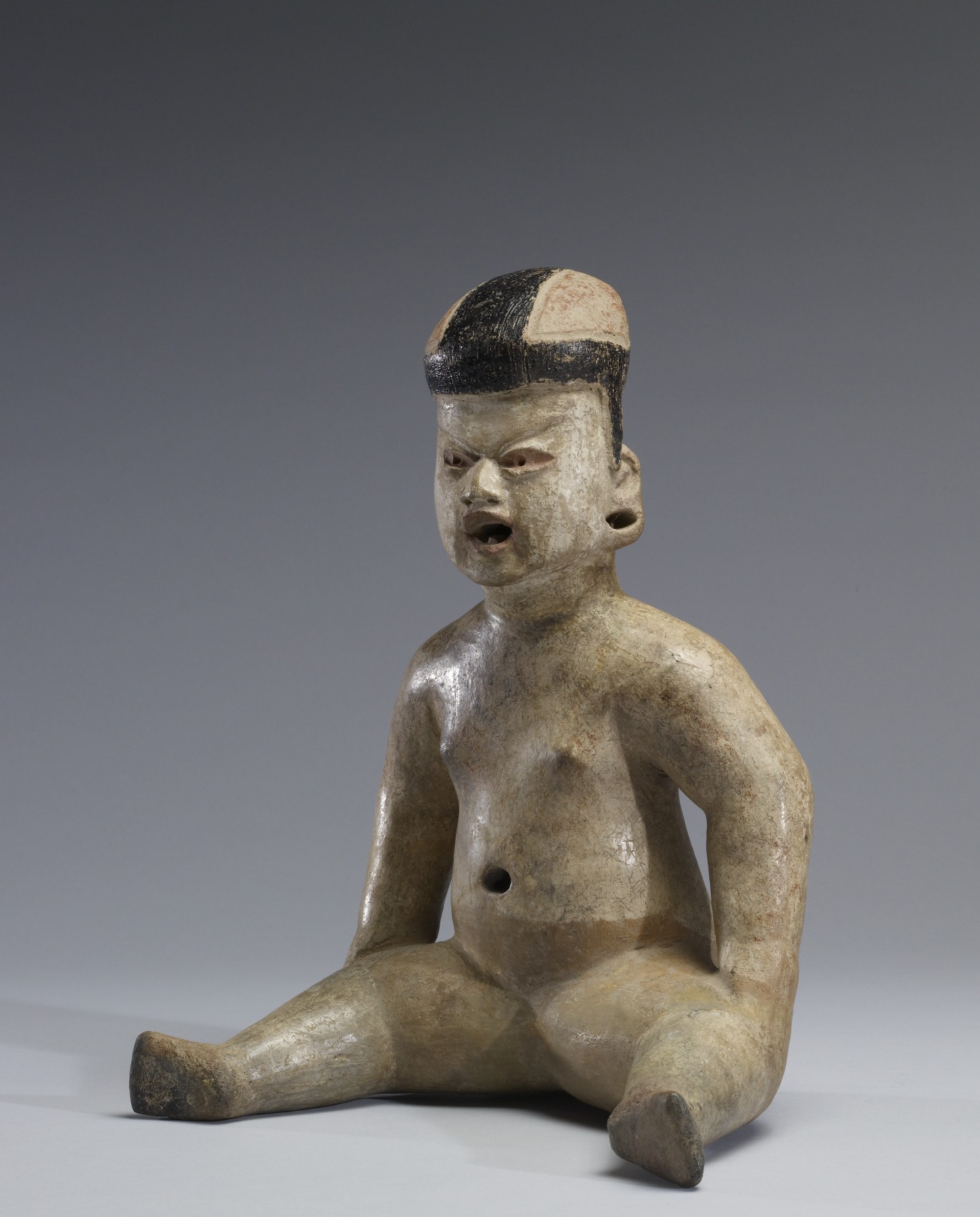 [OS] Hollow seated figure. Mexico. Olmec. 1200 BC to 900 BC. [1449x1799 ...